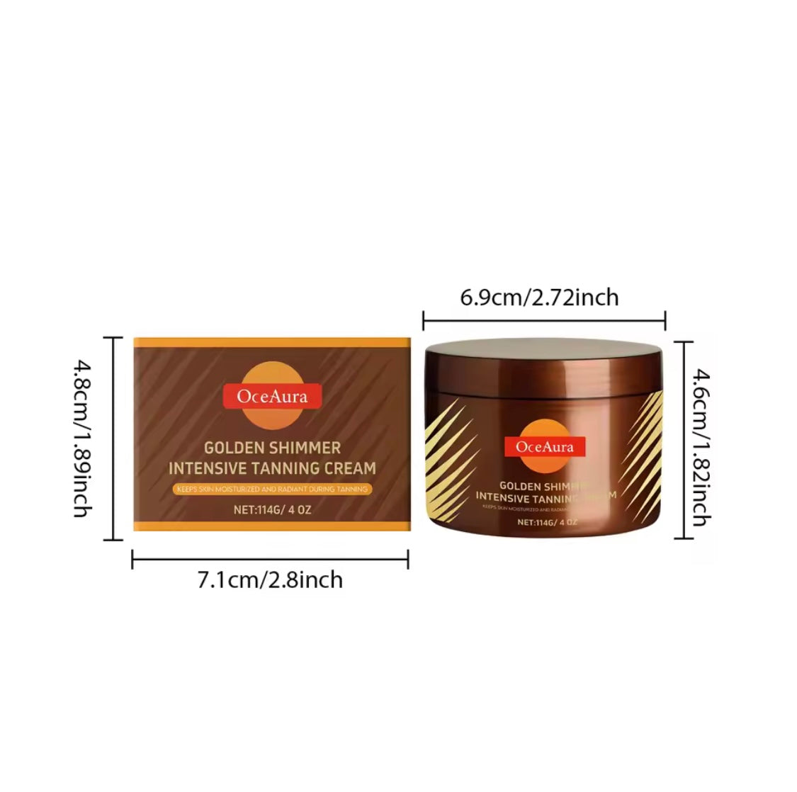 Golden Shimmer Intensive Tanning Cream